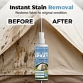 thumbnail image 5 of Outdoor Tent Fabric Cleaner Restorer Spray for Gear, Carpet Cleaner Spray for Mud Sap Dirt and Stains, All Purpose Cleaner Waterproof Protection 55ml, 5 of 6