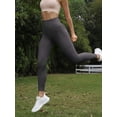 thumbnail image 3 of Women's Plus Size High Waist Compression Athletic Yoga Leggings, 3 of 10
