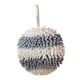 thumbnail image 4 of Toallas de mano colgantes para baño, de chenilla, de secado rápido y con lazo para colgar. Azul y blanco, 4 of 9