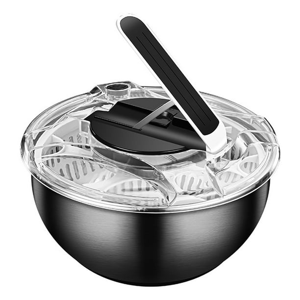 Secador de Frutas y Verduras, Escurridor para Ensalada, Escurridor para Lechuga, MáQuina Secadora de Almacenamiento, Utensilios de Cocina úTiles, Deshidratador de Verduras
