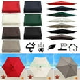 Patio Umbrella Top Canopy Replacement Cover ONLY fit 10' 8 Rib Outdoor