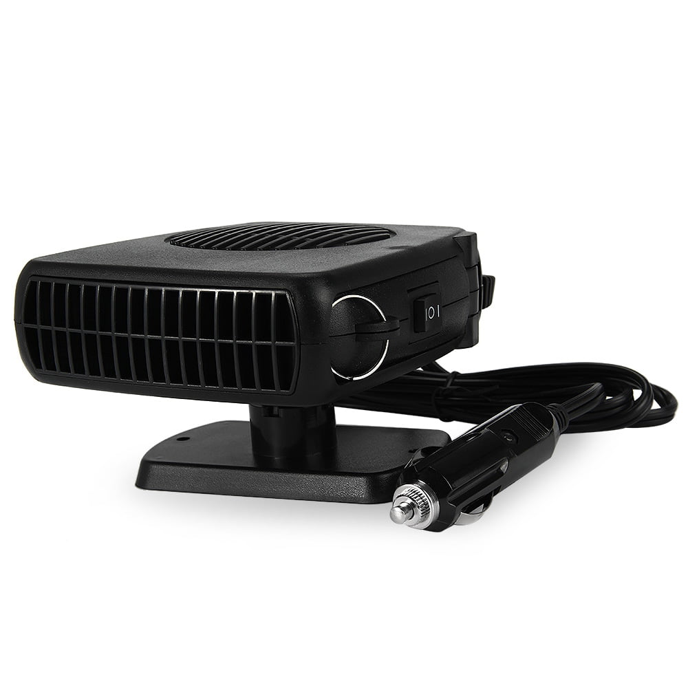 Oumij Car Heater Portable 12V 250W Car Windshield Ceramic Heater Cooler Fan