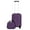 Purple, variant on Diagonal Stripe Luggage ABS 2-Piece Set (14"+20") Purple