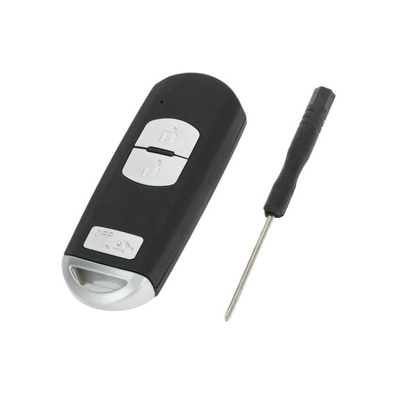 Unique Bargains Key Shell Case for Mazda 3 5 6 Keyless Entry Remote Key Fob Replacement Case 3 Buttons