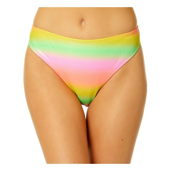 Salt & Cove Women's Bathing Suit Bikini Hipster Bottoms Rainbow Ombre Small New