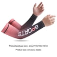 thumbnail image 3 of Manga Del Brazo Tmvgtek 1 Par De Fundas Para Puños Unisex Para Ciclismo, Correr, Protección Solar, Mangas Para Brazos (Rojo), 3 of 6