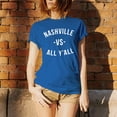 thumbnail image 2 of Nashville Vs All Y'all Mens T-Shirt - Small - Royal, 2 of 6