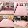 thumbnail image 3 of TWINNIS Shag Area Rug,9'x12'Soft Fluffy Area Rugs for Living Room Bedroom Kids Room Decor Carpet,Pink, 3 of 6