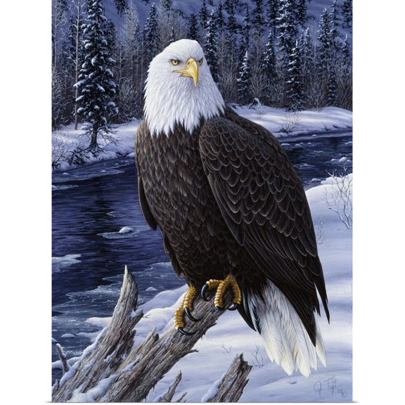 Great BIG Canvas | Rolled Jeff Tift Poster Print entitled River Watch