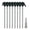 A Blue, variant on Tent Stakes, Heavy Duty Orange Screw Style Metal Tent Pegs, 8 Pack with 1 Pcs Hex Shank Socket, for Outdoor Camping Hiking Backpacking Canopy Tarp Securing in Hard Soil Sandy Ground