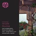 thumbnail image 3 of Yard Butler IYTUM-2H Medium Plant Stand - Plant Hanger Bracket for Indoor & Outdoor Use, Universal Mounting to Fence Posts or Walls, 3 of 7
