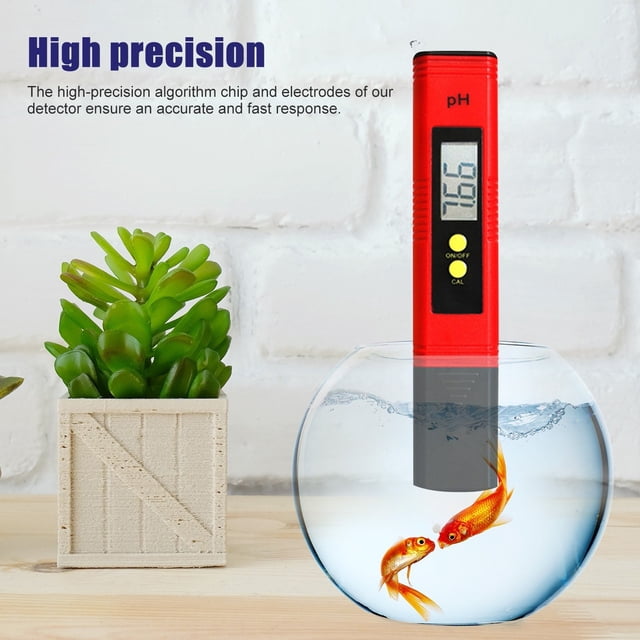 PH Meter Digital PH Meter PH Meter For Water PH Tester 0.01 PH High Accuracy Water Quality Tester With 0 14 PH Measurement Range PH Meter For Household Drinking Water Aquarium Smart Leveler The