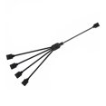 thumbnail image 3 of Adaptador de cable de extensión de 3 pines Cable divisor de 3 pines Cable de extensión de placa base de computadora de 5V con accesorios de función de enchufe para MSI ASUS ASRock LED FLhrweasw El nuevo, 3 of 9
