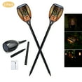 thumbnail image 1 of YouLoveIt 2 Pack Solar Torch Lights, 33/96 LED Solar Landscape Lights Flickering Flames Torches Lights Outdoor Landscape Decoration Torch Lights, 1 of 8
