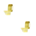 thumbnail image 1 of Matsuzay 1 rollo de cinta transparente de poliéster reutilizable para sastrería, envoltorio de regalo, joyería artesanal, peinado, cinta de 4cm de Beige 2piezas Matsuzay CBP439478, 1 of 6