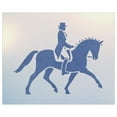 thumbnail image 3 of Dressage Horse and Rider Stencil - Reusable Mylar Horse Stencil Painting DIY Gifts Crafts Wall Decor Animal Stencils Airbrush Country Laser Cut Template - The Artful Stencil, 3 of 6