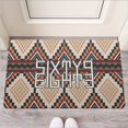 thumbnail image 1 of Sixty Eight 93 Logo White & Black Rubber Door Mat #4, 1 of 2