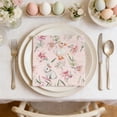 thumbnail image 7 of Rirozkan Easter Napkins, 20 Pack Bunny Rabbit Paper Napkins, Spring Party Luncheon Napkins, Holiday Table Napkins, Easter Brunch Napkins, Paper Napkins for Easter Dinner Party Table Decor, 7 of 7
