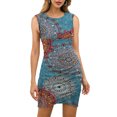 thumbnail image 1 of Nouveau Femmes Casual Sexy Slim Robe Rasé Manches Courtes Mini Robes, 1 of 5