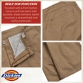 thumbnail image 4 of Dickies Womens Plus Size Work Pants - Mid Rise Slim Fit Bootcut Leg Business Casual Trousers Pants for Women, 4 of 7