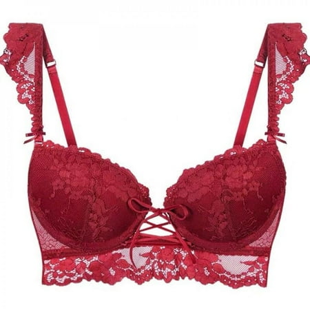 

Spree New Lace Breathable Bras Women S Lingerie Beautiful Back Underwear Steel Ring Push Up Bra Fashion Bralette Top