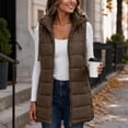 thumbnail image 6 of MaFYtyTPR Women's Long Puffer Vest Hooded Quilted Zip Up Sleeveless Jacket with Pockets Winter Lightweight Padded Warm Waistcoats, 6 of 6
