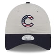 thumbnail image 2 of Women's New Era  Khaki/Black Chicago Cubs 2024 Fourth of July 9TWENTY Adjustable Hat, 2 of 6