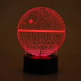 thumbnail image 4 of Luz Nocturna 3D, Soporte De Base De Abs Con Patrón De Planeta Con Interruptor Táctil De Control Remoto Luz Nocturna, Para Regalo De Navidad, Migraciones, Sala De Graduaciones, Cergrey 3D Night Light, 4 of 8