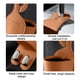 thumbnail image 5 of Organizador de respaldo para asiento de coche, con portavasos, bolsa de almacenamiento, gancho colgado, solución automática de limpieza con cuero, 25 x 8 x 8 cm, para organización del vehículo, 5 of 6