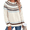 05 Beige, variant on Fair Isle Sweaters for Women Round Neck Lightweight Sweaters Casual Fall Winter Pullover Sweaters Shermie