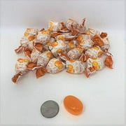 Orange Filled Fruit Bon Bons 2 Pounds Bulk Orange Hard Candy