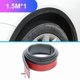 thumbnail image 1 of Car Wheel Protection Universal Rubber Arch Protector Car Fender Anti-collision Strips Car Wheel Fender Flare Edge Trim 1.5m, 1 of 1