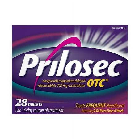 Prilosec OTC Acid Reducer Delayed Release Tablets - 28 ea, 3 Pack