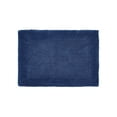thumbnail image 2 of Better Trends 17" x 24" Premium Bathroom Rugs 100% Cotton Soft Reversible Tufted Bath Mat Water Absorbent Bath Rug Ideal for Bathroom Shower and Tub Use (Navy) Edge Collection, 2 of 4