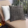 thumbnail image 2 of Ahgly Company Outdoor Square Contemporary Throw Pillow, 18 inch by 18 inch, 2 of 6