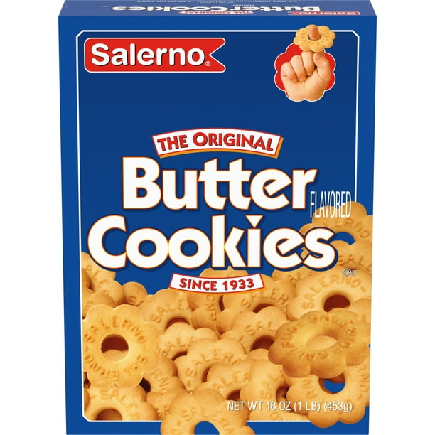Salerno Butter Cookies, 16 Oz Box