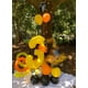thumbnail image 4 of Globo numérico amarillo con el número 4 grabado para fiesta de cuarto cumpleaños, 4 of 6