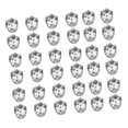 thumbnail image 3 of Adorno De Cuentas De Cobre Para Anillo Diy, 3 of 3