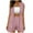 #0305-Pink, variant on Ailaofu Women Summer 2 Piece Outfits V Neck Sleeveless Button Down Vest Shorts Sets Business Work Matching Set 2026