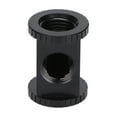 thumbnail image 2 of Brass T Block Fitting, Female G1/4in Thread, Inner Hex Fixing, 29mm Length, 22mm Diameter, Electroplated, BDT-3T, For Computer Water Cool System, 2 of 8