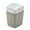 Gray, variant on Bathroom Trash Can, Garbage Bin For Household High-end Toilet Flip With Lid- Living Room Lid-kitchen Garbage Bin