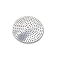 thumbnail image 3 of Protector plano de colador de baño de aluminio, para usar como atrapapelos, paquete de 5, tapón de desagüe de piso de acero inoxidable 304, 3 of 5