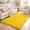 Bright yellow, variant on Tuzlier Shag Area Rug, 3ft x 5ft Soft Fluffy Area Rugs for Living Room Bedroom Decor Carpet, Mint Green