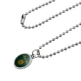 thumbnail image 2 of Olive You I Love You Funny Antiqued Oval Charm Pendant with Chain, 2 of 3