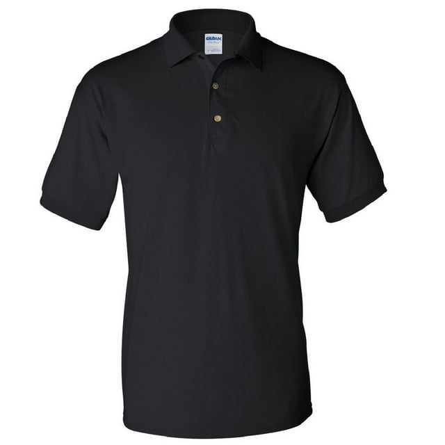 Gildan Polo en Jersey à Manches Courtes DryBlend pour Adulte