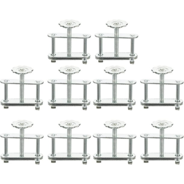 C Clamp Flow Control Tubing Clamps, Pipe Clamp Adjustable Swivel Screw Laboratory Pinch Valve
