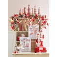 thumbnail image 2 of Raz Imports 2023 Jingle  Cocoa 15" Gingerbread and Peppermint Trees, Set of 2, 2 of 3