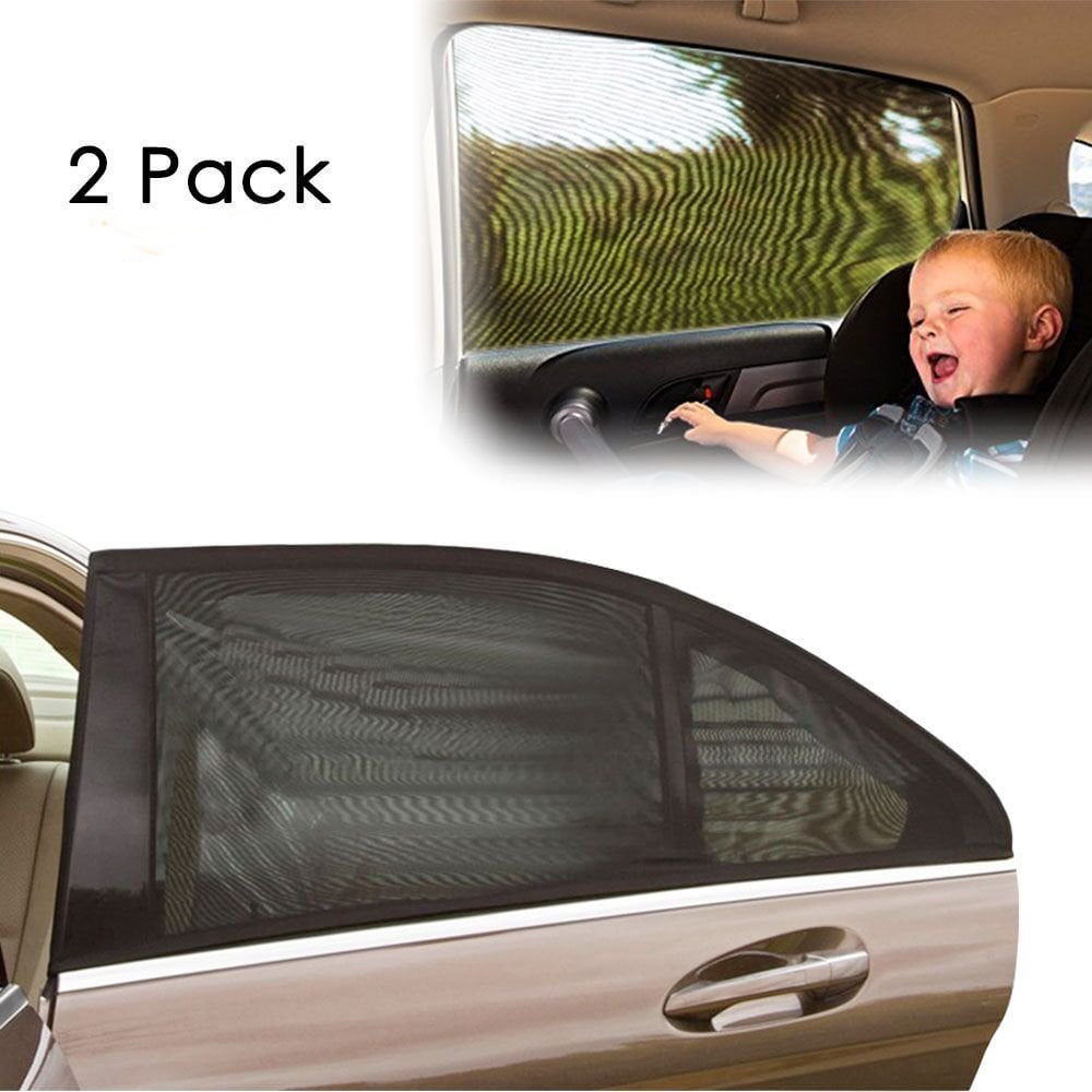 Freedo Universal Fit Car Side Window Sun Shade Car Window Shade Car Sun Shade For Baby car Side Rear Sun Shade With Uv Rays Protection Fits All 9