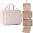 thumbnail image 1 of Neceser de viaje NISHEL Hanging Visible Makeup Rosa, 1 of 6