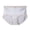 Gray, variant on HVOBTTY Women's Cotton High Waist Briefs Solid Color Underwear Breathable Multi Color Soft Skin Friendly Panties
